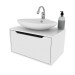 Armário de Banheiro 1 Porta Bn3646 Branco - Tecno Mobili