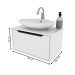 Armário de Banheiro 1 Porta Bn3646 Branco - Tecno Mobili