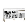 Balcão de Cozinha para Pia 150 Cm Line 3 Portas 1 Gaveta Supremo - Kits Paraná