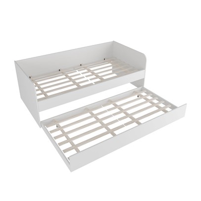 Cama Solteiro Bicama Cm8032 Branca - Tecno Mobili