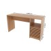 Mesa para Escritório 2 Gavetas Ripado Me4174 Amêndoa - Tecno Mobili