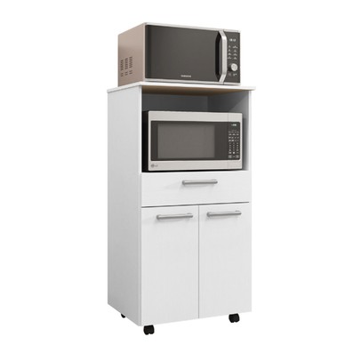 Armário de Cozinha Duetto 2 Portas 1 Gaveta Branco - Kits Paraná