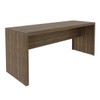 Mesa para Escritório Me4185 Nogal - Tecno Mobili