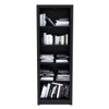Armário para Escritório 2 Portas Preto Me4105 - Tecno Mobili