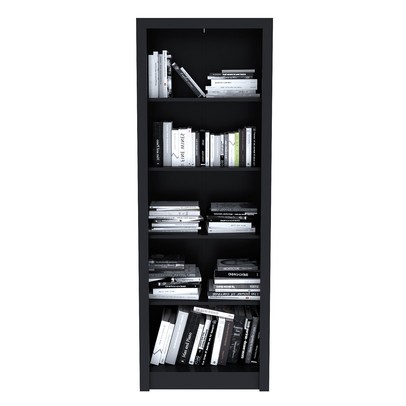 Armário para Escritório 2 Portas Preto Me4105 - Tecno Mobili