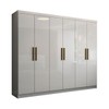 Guarda-Roupa Casal Odisseia 6 Portas 2 Gavetas Branco - Panorama Móveis