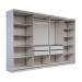 Guarda-Roupa Casal Odisseia 8 Portas 4 Gavetas Branco - Panorama Móveis