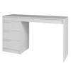 Mesa Escrivaninha Infantil 3 Gavetas Branco - Brv
