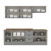 Cozinha Completa Americana 10 Portas 3 Gavetas 100% Mdf Cinza - Henn
