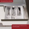 Cozinha Compacta Connect 7 Portas 2 Gavetas 100% Mdf Off White - Henn