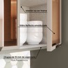 Cozinha Compacta Connect 9 Portas 2 Gavetas com Vidro 100% Mdf Duna/Cristal - Henn