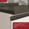 Bancada de Cozinha Kit Ilha Gourmet Connect 2 Portas 3 Gavetas Ripado Duna/Off White - Henn