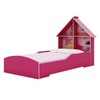 Cama Infantil Casinha 100% Mdf Pink - Gelius