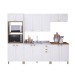 Cozinha Completa Firenze 14 Portas 2 Gavetas 6171.110 Branca - Indekes