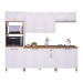 Cozinha Completa Firenze 14 Portas 2 Gavetas 6171.134 Branco - Indekes