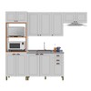 Cozinha Completa Firenze 12 Portas 2 Gavetas 6171.131 Branco - Indekes