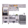Cozinha Completa Firenze 12 Portas 2 Gavetas 6171.131 Branco - Indekes