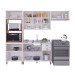 Cozinha Completa Firenze 12 Portas 2 Gavetas 6171.131 Branco - Indekes