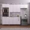 Cozinha Completa Firenze 12 Portas 2 Gavetas 6171.131 Branco - Indekes