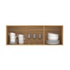 Armário Aéreo Cozinha 120 Cm 3 Portas Co6100 Ipê - Decibal