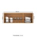 Armário Aéreo Cozinha 120 Cm 3 Portas Co6100 Ipê - Decibal