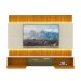 Painel para TV 85 Polegadas Soberano 3 Portas 100% Mdf com Led Naturale/Off White - Gelius