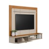 Painel para TV Até 65 Polegadas Lugano 1 Porta Nature/Off White - Linea Brasil