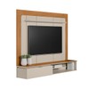 Painel para TV Até 65 Polegadas Lugano 1 Porta Nature/Off White - Linea Brasil