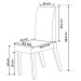 Mesa de Jantar 6 Lugares Roma Imbuia/Blonde/Veludo Pastel - Viero Móveis