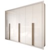 Guarda-Roupa Casal Severo 6 Portas 6 Gavetas Branco - Panorama Móveis