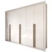 Guarda-Roupa Casal Severo 6 Portas 6 Gavetas Branco - Panorama Móveis