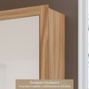 Guarda-Roupa Casal Severo 6 Portas 6 Gavetas Capuccino/Branco - Panorama Móveis