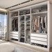Guarda-Roupa Casal Severo 6 Portas 6 Gavetas com Espelho Branco - Panorama Móveis