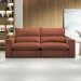 Sofá Retrátil e Reclinável Martinho 230cm Boucle Terracota  - Celflex