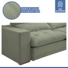 Sofá Retrátil e Reclinável Martinho 230cm Boucle Verde - Celflex