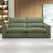 Sofá Retrátil e Reclinável Martinho 230cm Boucle Verde - Celflex