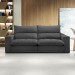 Sofá Retrátil e Reclinável Martinho 230cm Boucle Cinza  - Celflex