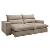 Sofá Retrátil e Reclinável Martinho 230cm Boucle Bege  - Celflex