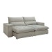 Sofá Retrátil e Reclinável Martinho 230cm Boucle Gelo - Celflex