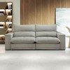 Sofá 2 Lugares Martinho Retrátil Boucle Gelo - Celflex