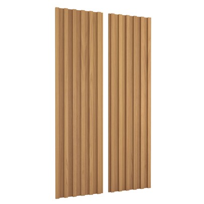 Painel para TV 100% Mdf Ripado Decoração 183 Cm Freijó - Panorama Móveis