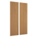 Painel para TV 100% Mdf Ripado Decoração 183 Cm Freijó - Panorama Móveis