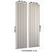 Painel para TV 100% Mdf Ripado Decoração 89,5 Cm Off White - Panorama Móveis