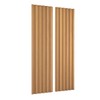 Painel para TV 100% Mdf Ripado Decoração 89,5 Cm Freijó - Panorama Móveis