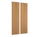 Painel para TV 100% Mdf Ripado Decoração 89,5 Cm Freijó - Panorama Móveis
