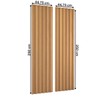 Painel para TV 100% Mdf Ripado Decoração 89,5 Cm Freijó - Panorama Móveis