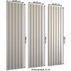 Painel para TV 100% Mdf Ripado Decoração 134 Cm Off White - Panorama Móveis