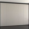 Painel para TV 100% Mdf Ripado Decoração 134 Cm Off White - Panorama Móveis