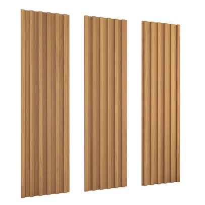 Painel para TV 100% Mdf Ripado Decoração 134 Cm Freijó - Panorama Móveis