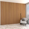 Painel para TV 100% Mdf Ripado Decoração 250 Cm Freijó - Panorama Móveis